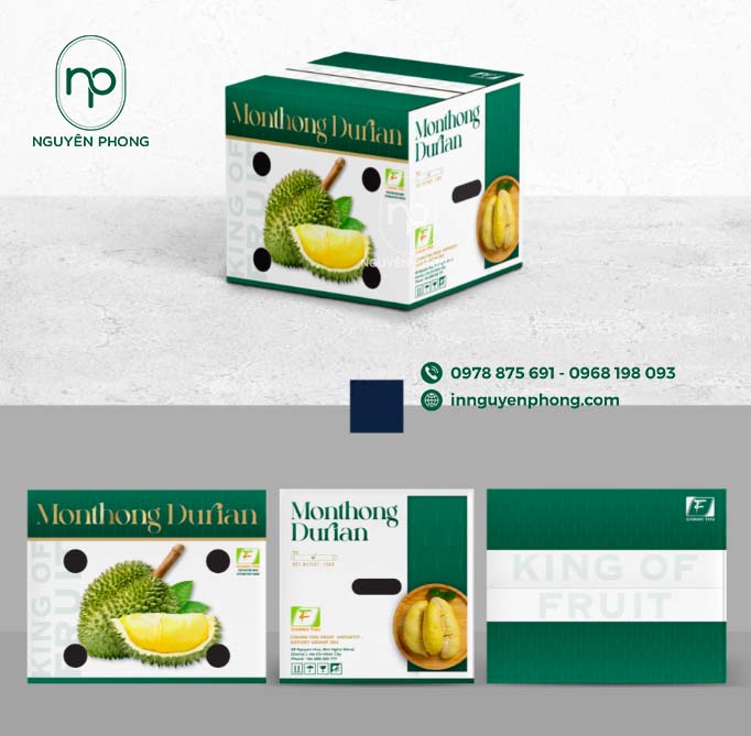 Màu sắc hộp phù hợp với sản phẩm